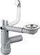Deante Space Saver Lux Zxy 9917 Steel Sink Siphon