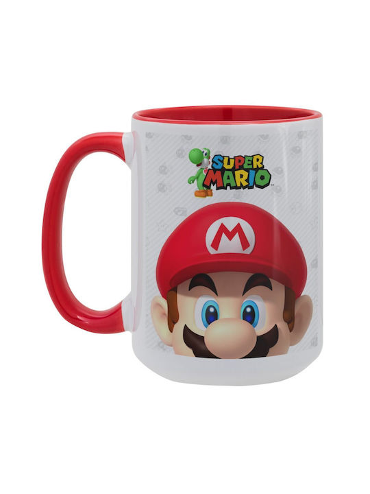 Koupakoupa Super Mario Cană Ceramică Roșie 450ml 1buc