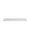 Karag An der Wand montiertes Badezimmerregal Glas 60x11x4cm