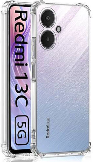 Redmi Note 13c Back Cover Σιλικόνης 1.5mm Διάφανο (Xiaomi Redmi Note 13C, Poco C65)