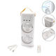 Fh-666 USB Fan with Water and Lighting 10W White