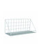 Uncle George Wandmontiertes Metallisches Regal 35x12x15cm Weiß