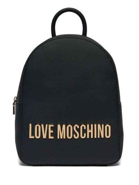 Moschino Γυναικεία Τσάντα Πλάτης Μαύρη