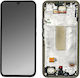 Screen OLED Oled with Touch Mechanism and Frame for Samsung Galaxy A34 5G SM-A346 (Black)