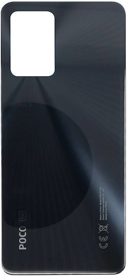 NetOne Xiaomi Poco F4 Schwarzes Handy Ersatzabdeckung