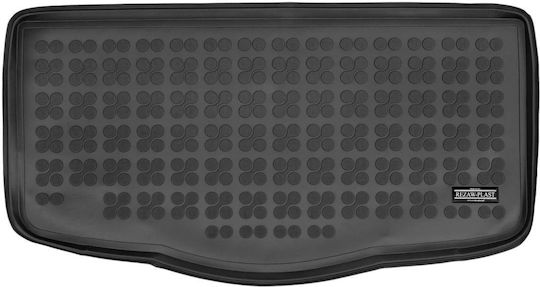 Rezaw Plast Trunk Mat Tray Type for Toyota Aygo Mini ONE 2022 Black