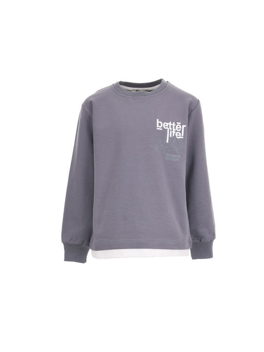 Hashtag Kids Sweatshirt Gray