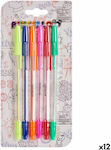 Multicolored Pen Set 12 Units