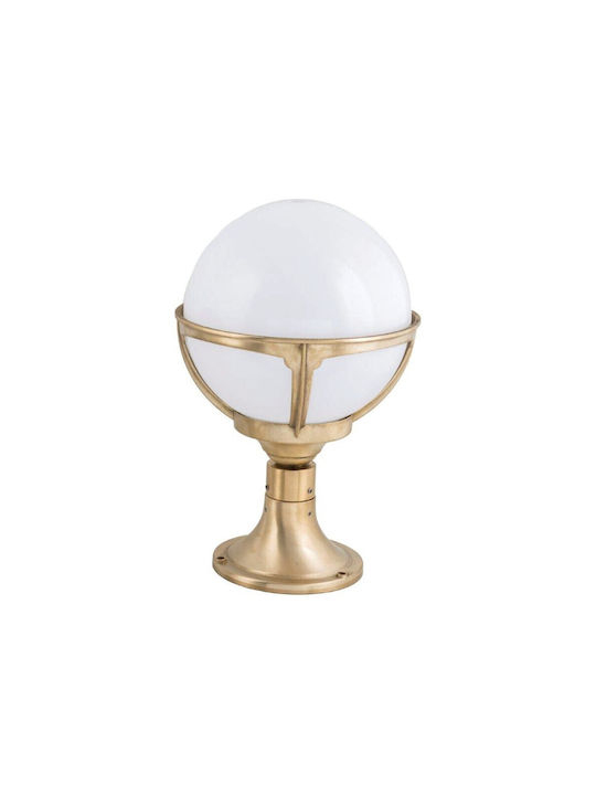 Lido Outdoor Floor Lamp Globe for E27 Socket Bronze