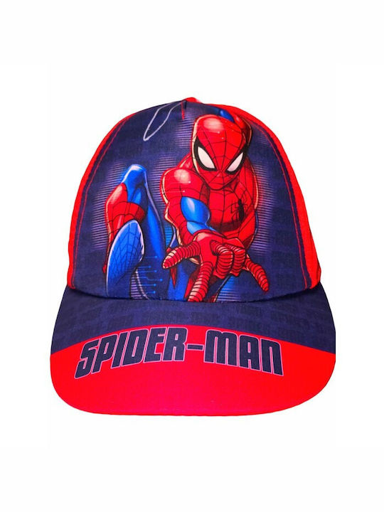 Marvel Kids' Hat Jockey Fabric Red