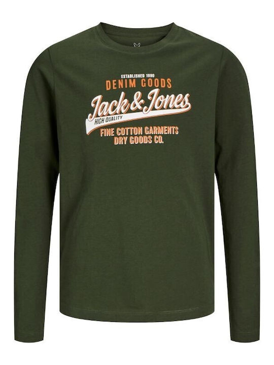 Jack & Jones Kids Blouse Long Sleeve Khaki