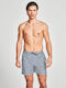 Men's Swimwear Shorts Blue with Patterns