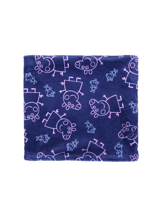 Peppa Pig Căciulă pentru gât pentru copii Din material textil Albastru