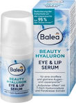 Balea Beauty Hyaluron Eye Lip Serum Moisturizing Anti-aging Skincare Solution 15ml