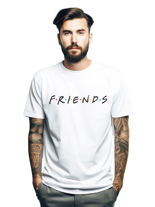 T-shirt Friends Pop Culture White