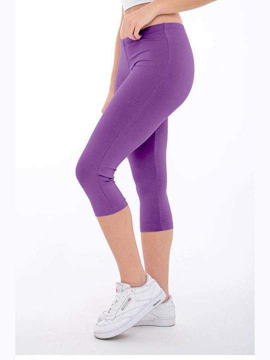 Bodymove Ausbildung Frauen Capri Leggings purple