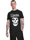 T-shirt Misfits Skull Rock Avenue P0079410013 Black