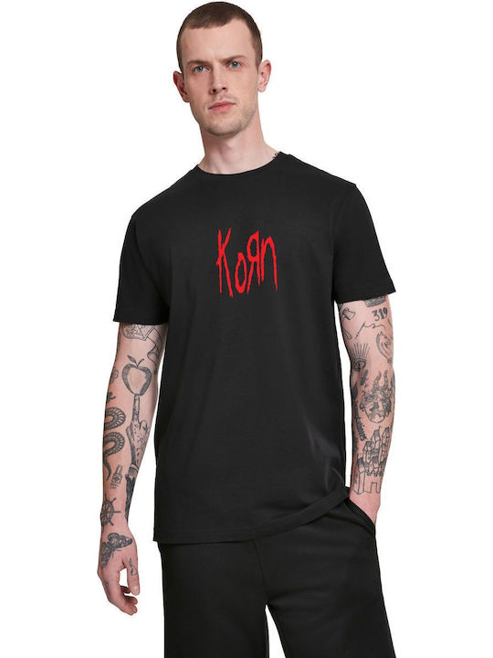 T-shirt Korn Band Logo Rock Avenue P0067410013 Black