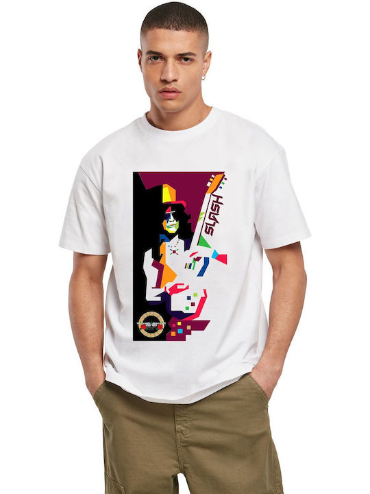 T-shirt Slash 1 Rock Avenue 150090003 White