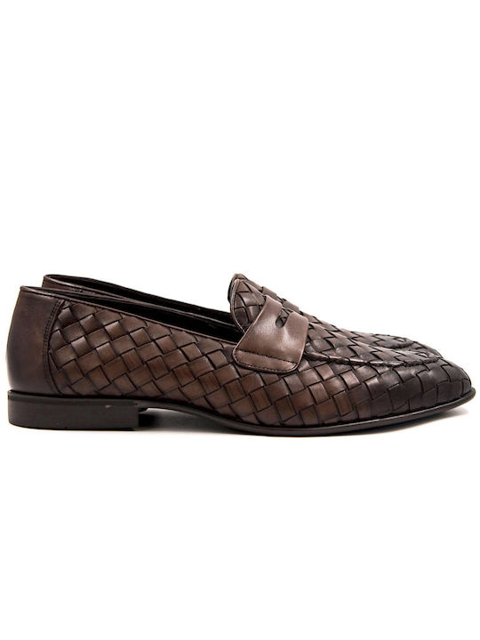 Philippe Lang Men's Moccasins Brown