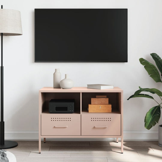TV-Ständer Metall Rosa M68xB39xH50.5cm