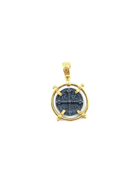 Dimitrios Exclusive Charm Φυλαχτό Κωνσταντινάτο από Ασήμι