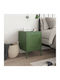 Metal Bedside Table Green 36x39x50.5cm