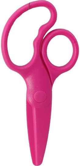 Foarfece de siguranță pentru școală roz 13cm Littlies 004620627