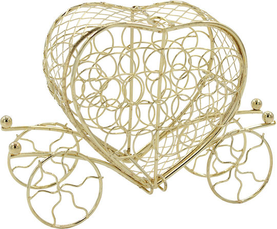 Keskor Διακοσμητική Καρδιά από Μέταλλο 11x3.5x8cm