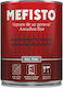 Vopsea Metalică pentru Lemn Mefisto Ral 3020 Roșu 650ml Finisaj Satin Protecție Decorativă pentru Suprafețe de Metal și Lemn Spații Interioare și Exterioare