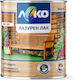 Leko Wood Varnish Chestnut Color 650 Ml Protect...