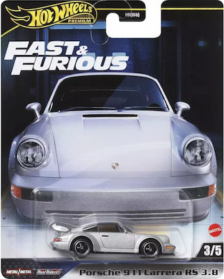 Hot Wheels Fast & Furious Mașinuță Porsche 911 Carrera Rs 3.8 pentru 3++ Ani