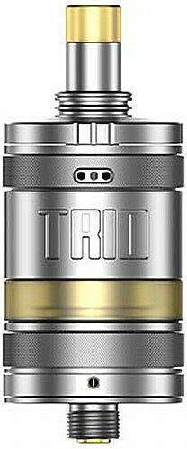 ZQ Vapor Trio Атомайзер за Електронни Цигари RTA 2мл 22мм Silver