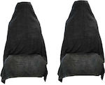 Car 242474 Front Towel Grey Seat Covers Set 155x89cm 2 Pieces