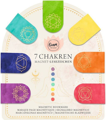 Moses Omm Chakra Magnetische Lesezeichen 7 Stück