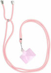 Neck Strap for Mobile Phones Pink