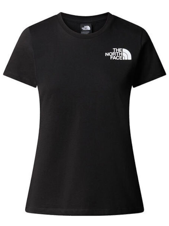 The North Face Dome Γυναικείο Αθλητικό T-shirt Μαύρο