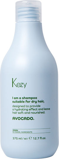 Kezy Avocado Sampon De Par Pentru Strălucire Pentru Păr Uscat 375ml