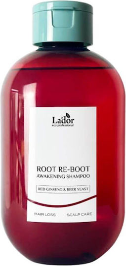 Lador Root Re-Boot Awekening With Ginseng And Brewer's Yeast Shampoos against Hair Loss for Dry Hair Hair 300ml