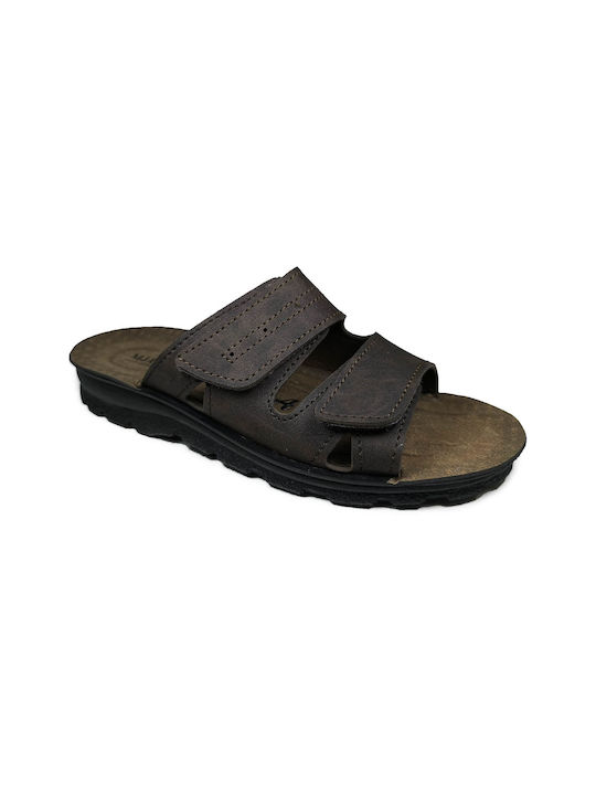 Mjartan Men's Sandals Brown