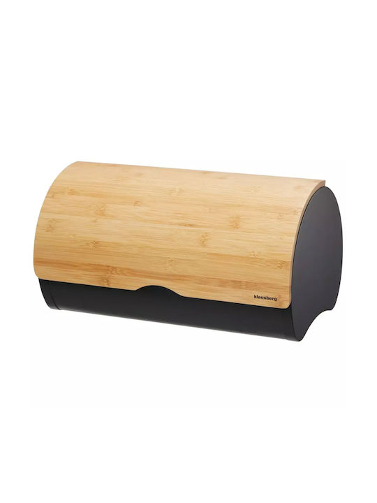 Klausberg Brotbox aus Bambus in Braun Farbe