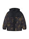 Kinder Freizeitjacke mit Kapuze Black