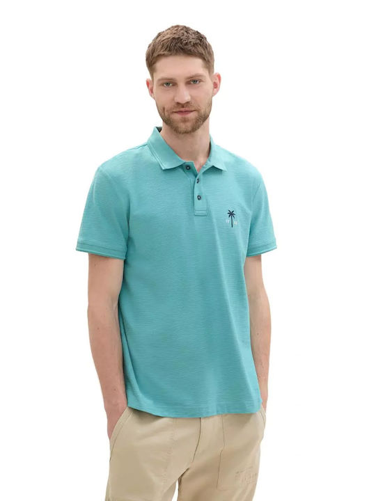 Tom Tailor Men's Blouse Polo Ciel