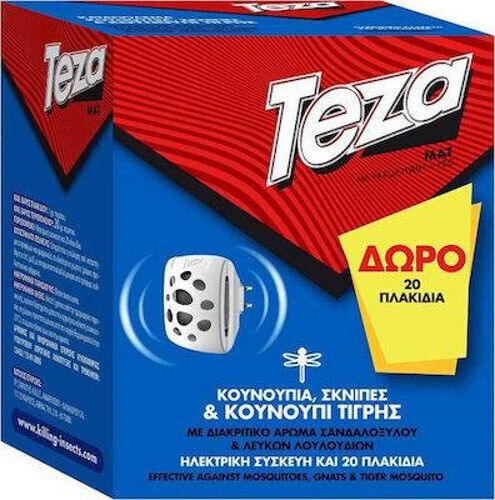 Teza Εντομοαπωθητικές Ταμπλέτες για Κουνούπια 20τμχ