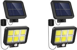 Set 2 Lămpi Solare 30W cu Senzor de Mișcare Set 2 Lămpi Solare 30W cu Senzor de Mișcare