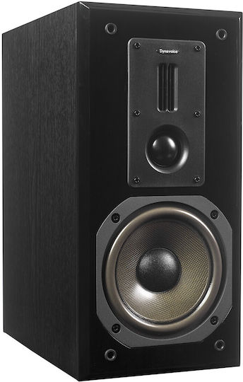 Dynavoice Ζεύγος Ηχείων Hi-Fi Βιβλιοθήκης Π20xΒ33xΥ20εκ. Μαύρο / Λευκό / Χρυσό