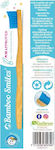 Bamboo Smiles Kids Toothbrush Blue