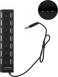 Treqa USB Hub 7 Θυρών (USB-A) G75998
