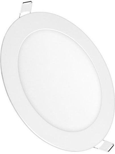 Optonica Кръгла LED Панел 12W с Неутрално бяло Светлина