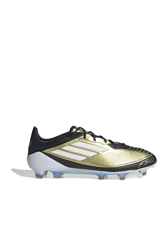 adidas F50 Elite Messi Ποδοσφαιρικά Παπούτσια με Τάπες FG Χρυσά adidas F50 Elite Messi Ποδοσφαιρικά Παπούτσια με Τάπες FG Χρυσά